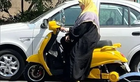 هشدار پلیس به زنان درباره موتورسواری