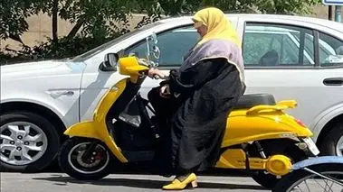 هشدار پلیس به زنان درباره موتورسواری