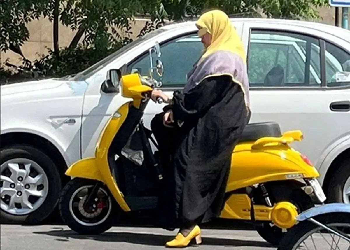هشدار پلیس به زنان درباره موتورسواری