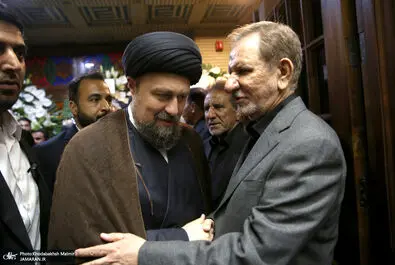 مراسم ترحیم مادر اسحاق جهانگیری