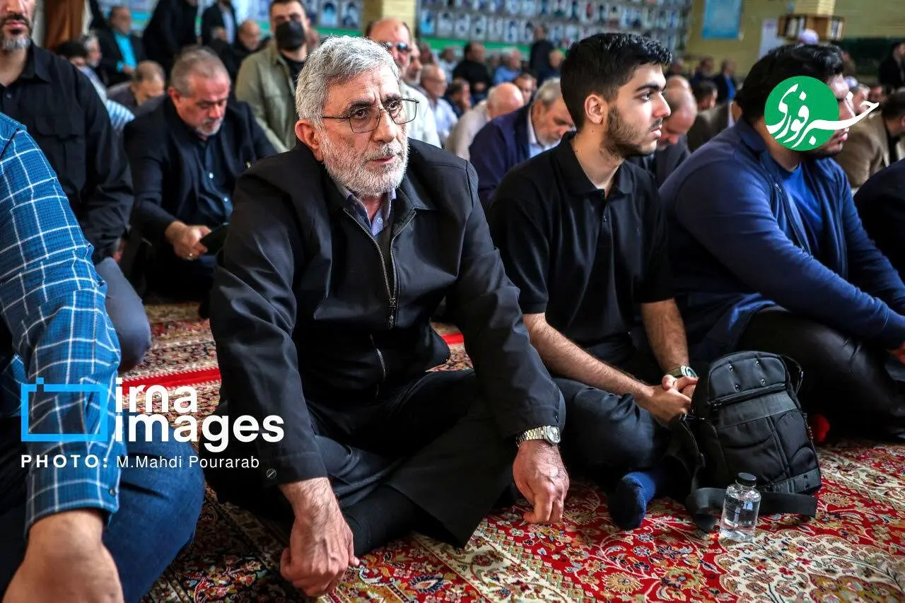 اولین تصویر از سردار قاآنی پس از شایعات ترور

