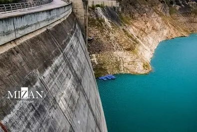 کمبود آب در بزرگترین سد مازندران