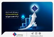 در پنج ماهه نخست امسال؛ حق بیمه تولیدی بیمه‌ ملت از 8.9 همت عبور کرد

