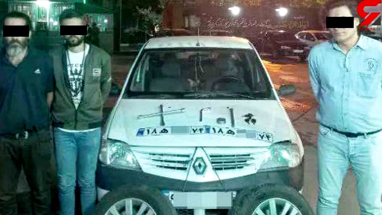 اشباح چرخ باز  مشهد  شکارشدند