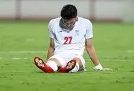 مهاجم جوان تیم ملی زیر تیغ جراحی رفت