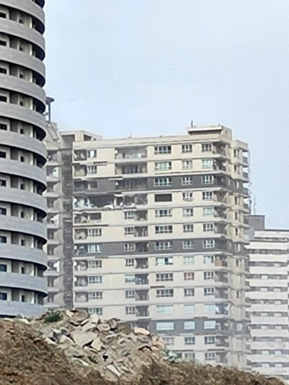 ویدئویی از انفجار چیتگر