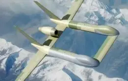 پهپاد غول‌پیکر با طراحی عجیب که آسمان را تسخیر می‌کند