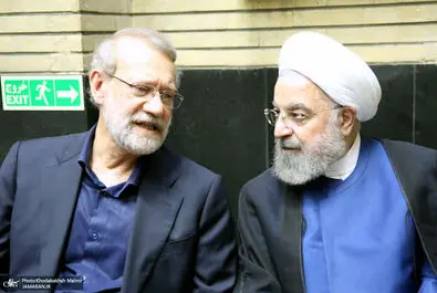 مراسم ترحیم مادر اسحاق جهانگیری