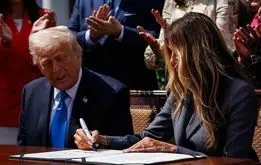 مصاحبه ملانیا ترامپ با ربات‌ها