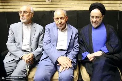 مراسم ترحیم مادر اسحاق جهانگیری