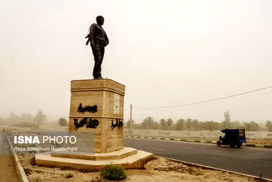 گرد و خاک در اهواز