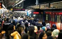 افغانها مترو تهران را تسخیر کردند+این عکس‌های ترسناک را بببینید