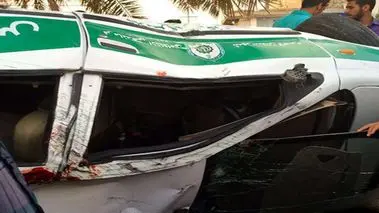 مرگ تلخ مامور نیروی انتظامی حین ماموریت