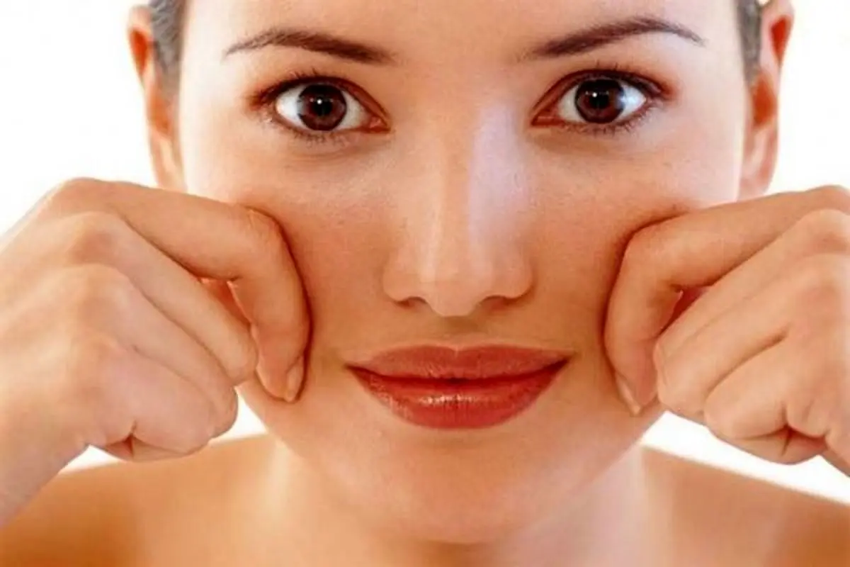 یک ترفند عالی برای چاقی صورت