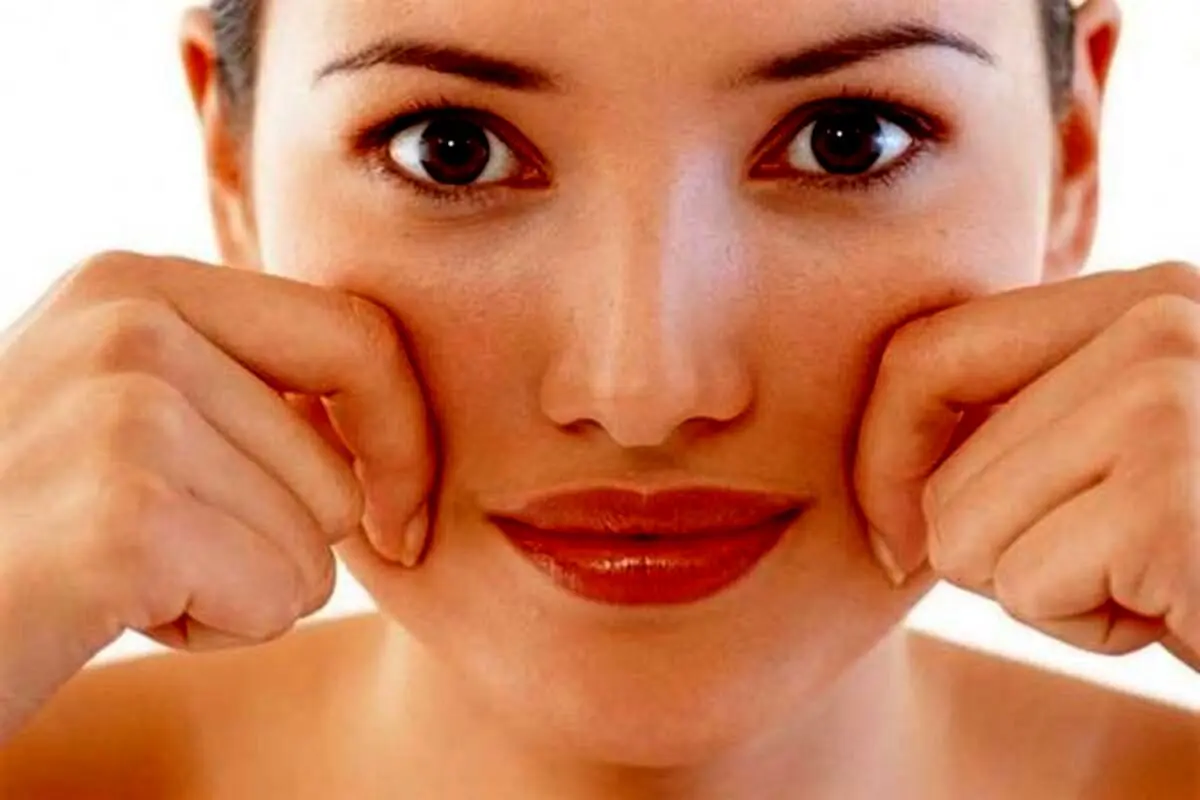 یک ترفند عالی برای چاقی صورت
