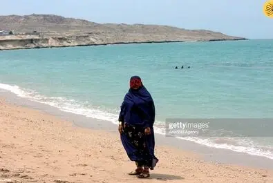 جزیره زنان نقاب دار - قشم - ایران