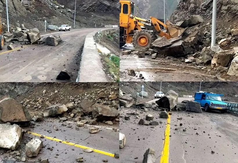 وضعیت آخرالزمانی در جاده چالوس؛ صحنه‌ ترسناکی که از جاده چالوس وایرال شد

