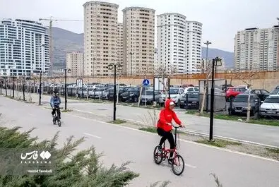دریاچه چیتگر در ایام نوروز