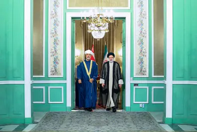 سلطان عمان در تهران