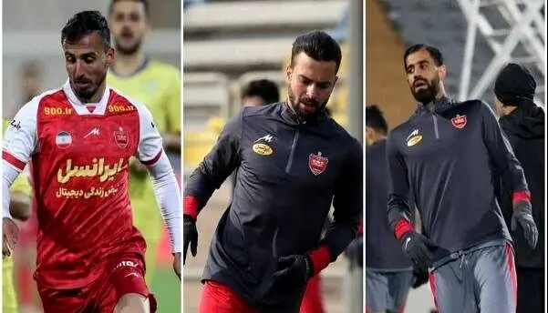 شوک به پرسپولیس در آستانه بازی با استقلال/۳ پرسپولیسی در آستانه محرومیت از دربی

