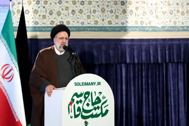 رئیسی :مکتب سردار سلیمانی نه با ترور از بین می‌رود نه با موشک



