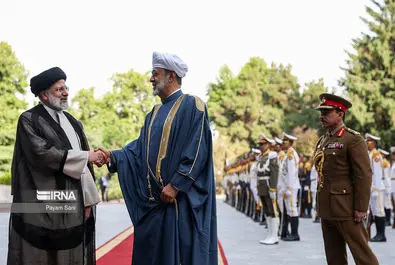 سلطان عمان در تهران