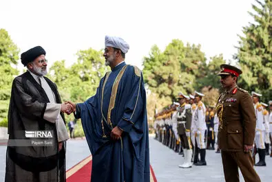 سلطان عمان در تهران