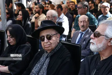 مراسم تشییع پیکر احمدرضا احمدی