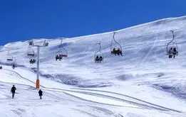 بارش شدید برف در توچال+فیلم