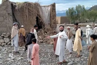 زلزله در افغانستان