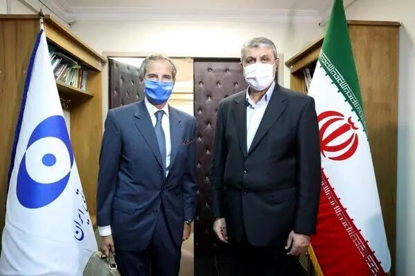 رئیس سازمان انرژی اتمی از تفاهم با گروسی خبر داد