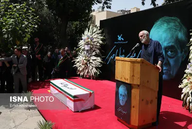 مراسم تشییع پیکر احمدرضا احمدی