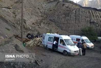 انفجار در معدن طزره