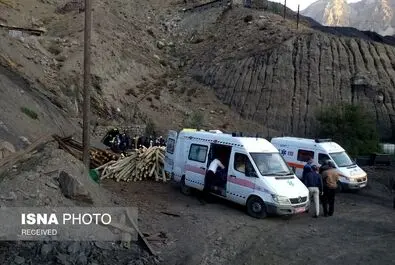 انفجار در معدن طزره