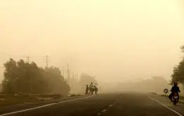 توفان شن در تهران! +عکس