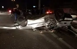 حادثه مرگبار سقوط خودرو در زاهدان