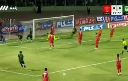 ویدیوی گل خیبر به پرسپولیس