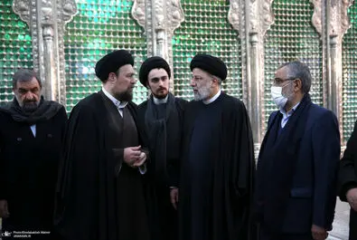 حضور تازه از «سید احمد» فرزند سید حسن خمینی در مقابل دوربین ها