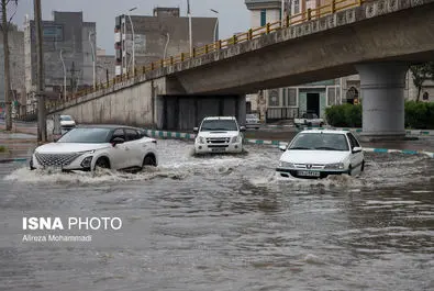 بارش باران اهواز