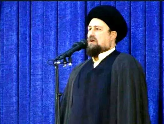 شعار ممتد مردم حین سخنرانی سید حسن خمینی | یادگار امام چه گفت؟