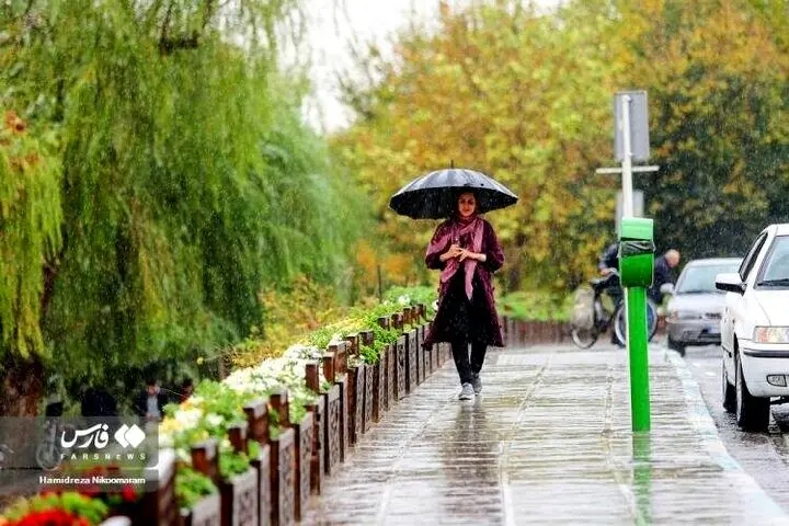 هوای این ۵ استان بارانی می‌شود