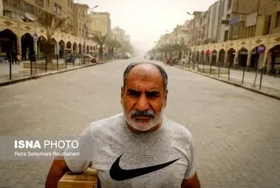 گرد و خاک در اهواز