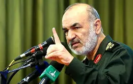 سردار سلامی: درگیر جنگ تمام عیار هستیم + فیلم
