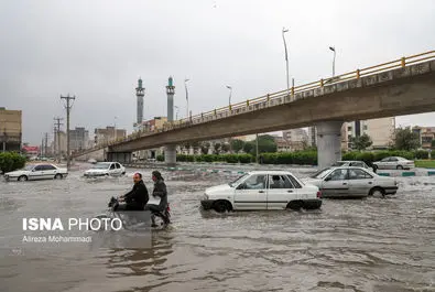 بارش باران اهواز