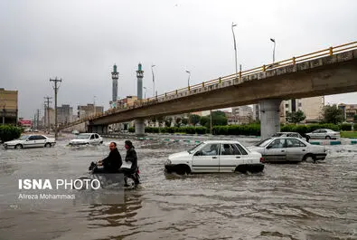 بارش باران اهواز