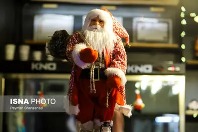 حال و هوای محله جلفا در شب‌های کریسمس