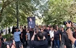 پیکر امید جهان تشییع شد + عکس