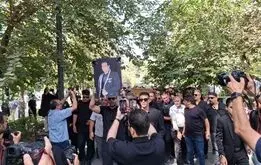 پیکر امید جهان تشییع شد + عکس