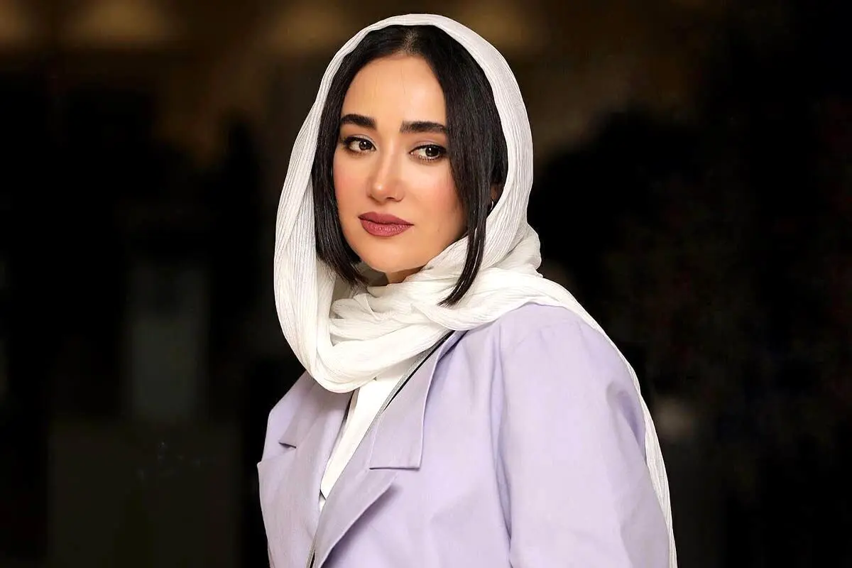 رونمایی از چهره بهاره افشاری با استایل ساده اش