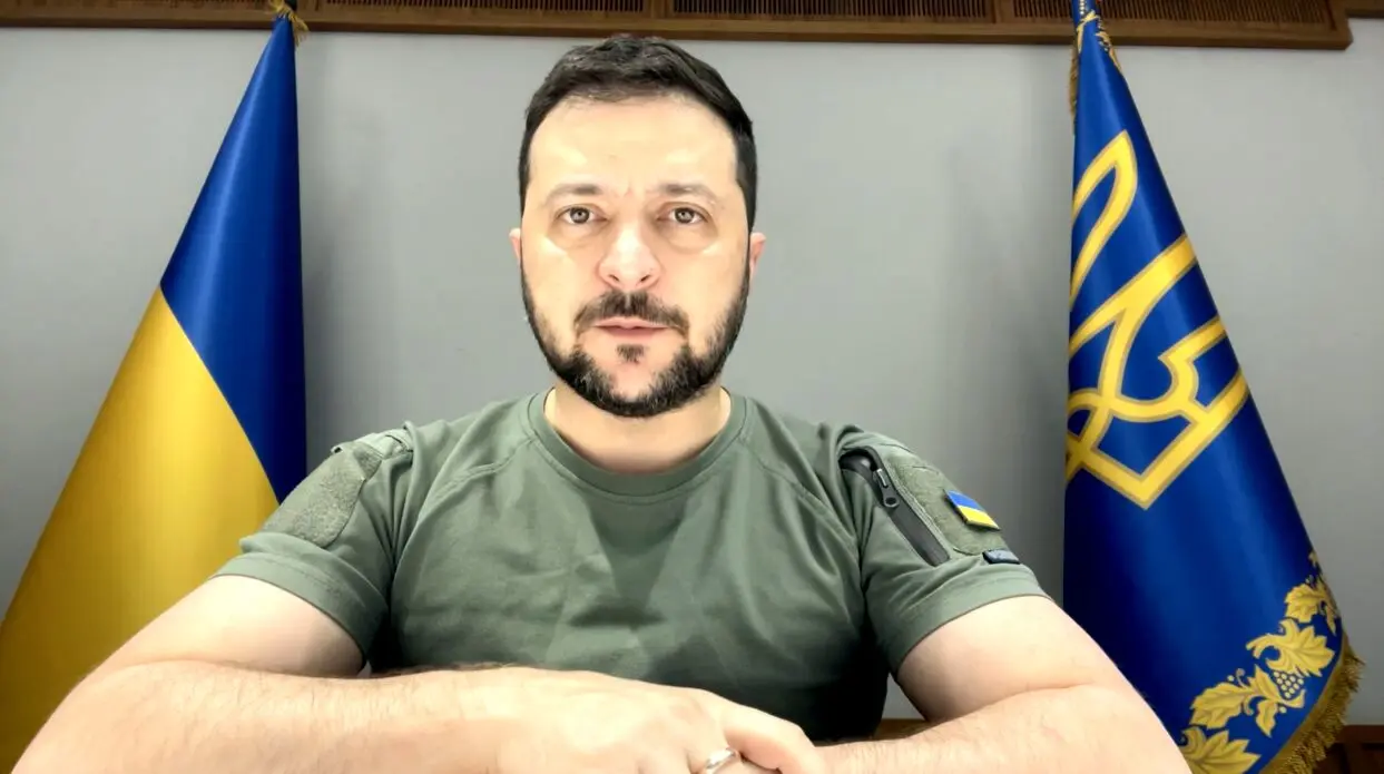 زلنسکی: باهموت را ویران کردند!